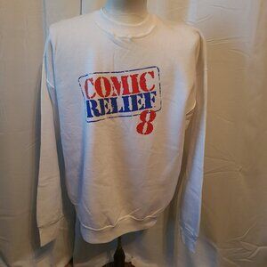 Mens L/S Pullovere sweatshirt Comic Relief 8 - Robin Williams - XL - 1991